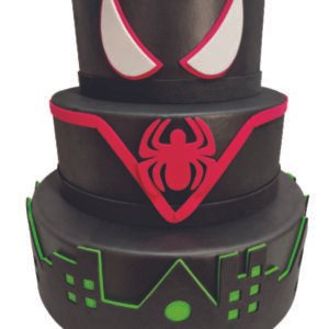 Bolo Fake Homem Aranha Venom Isopor Moldado Em Eva Sem Emenda