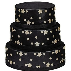 Bolo Fake Dance Balada Night Club Isopor Moldado Em Eva Sem Emenda