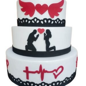 Bolo Fake Evangelico Religioso Moldado No Eva Sem Emenda